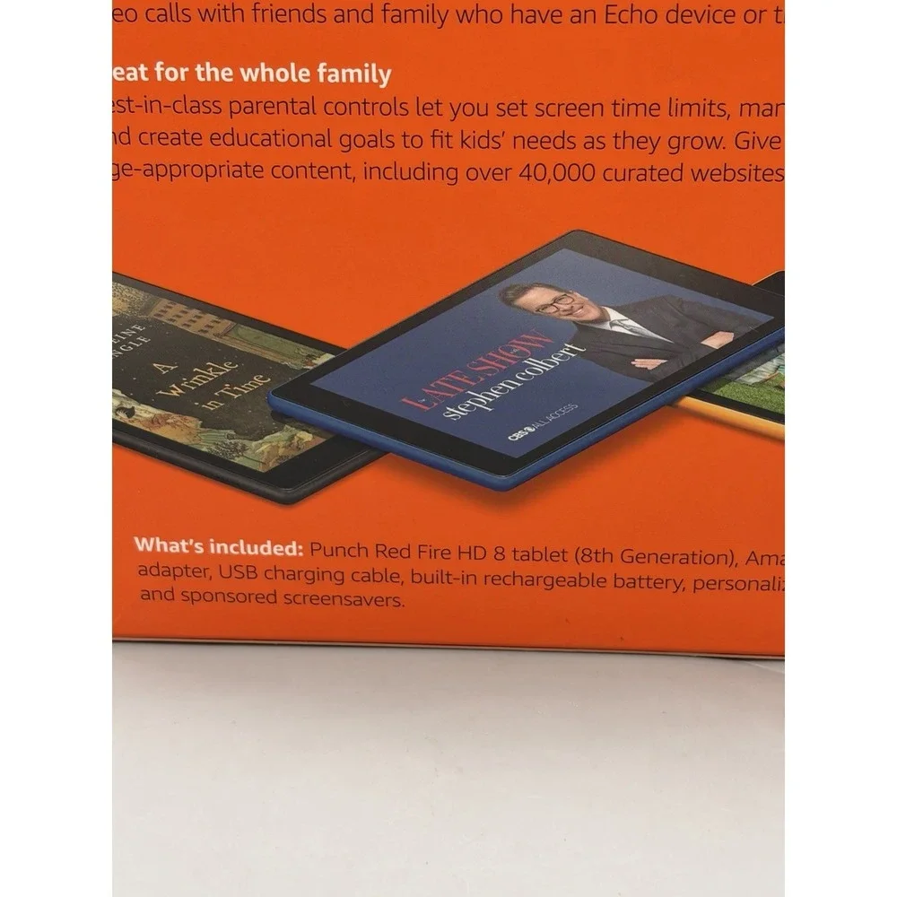 Amazon Fire HD 8 (8th Gen) 32GB Wi-Fi - Red - Sealed
